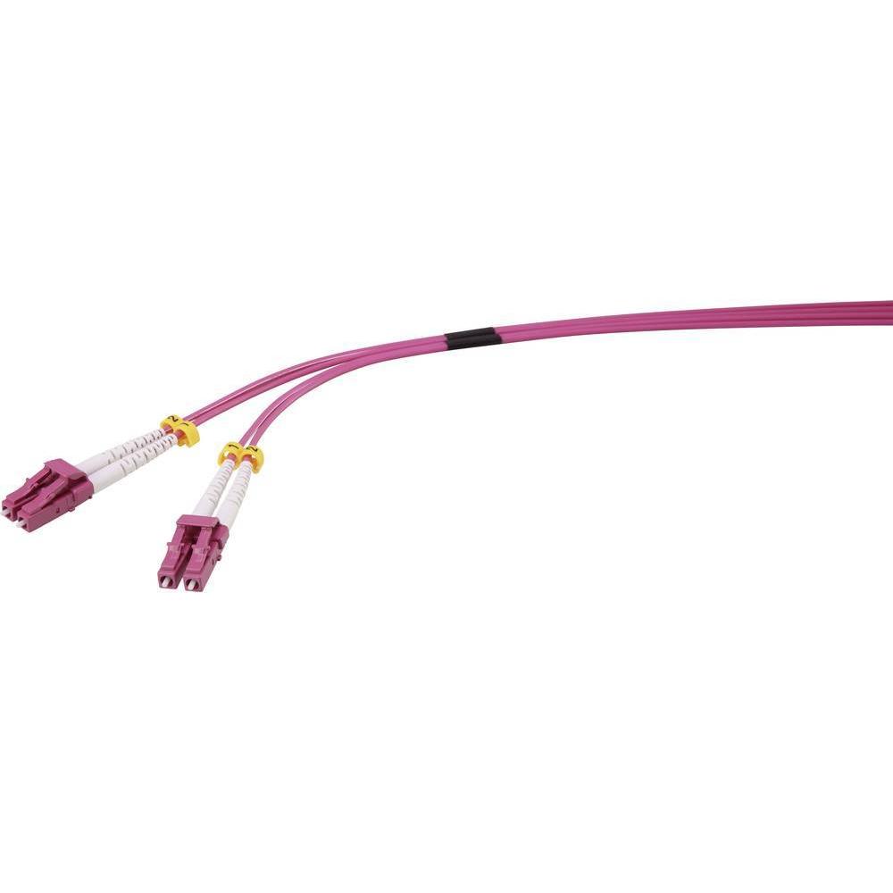 Renkforce RF-4969080 Glasfaser LWL Anschlusskabel(1x LC-Stecker (3 m), Netzwerkkabel