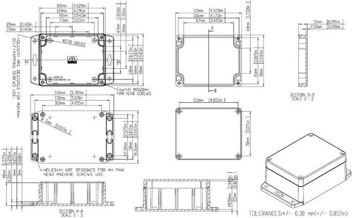 Actual product image Gainta Universal housing (Housing)