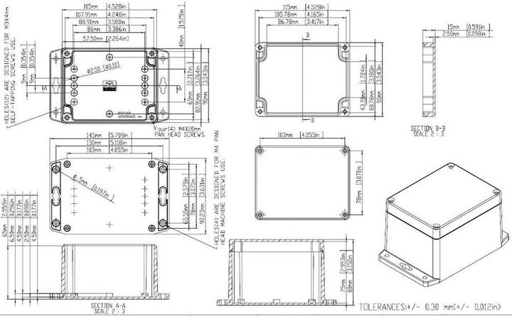 Actual product image Gainta Universal housing (Housing)