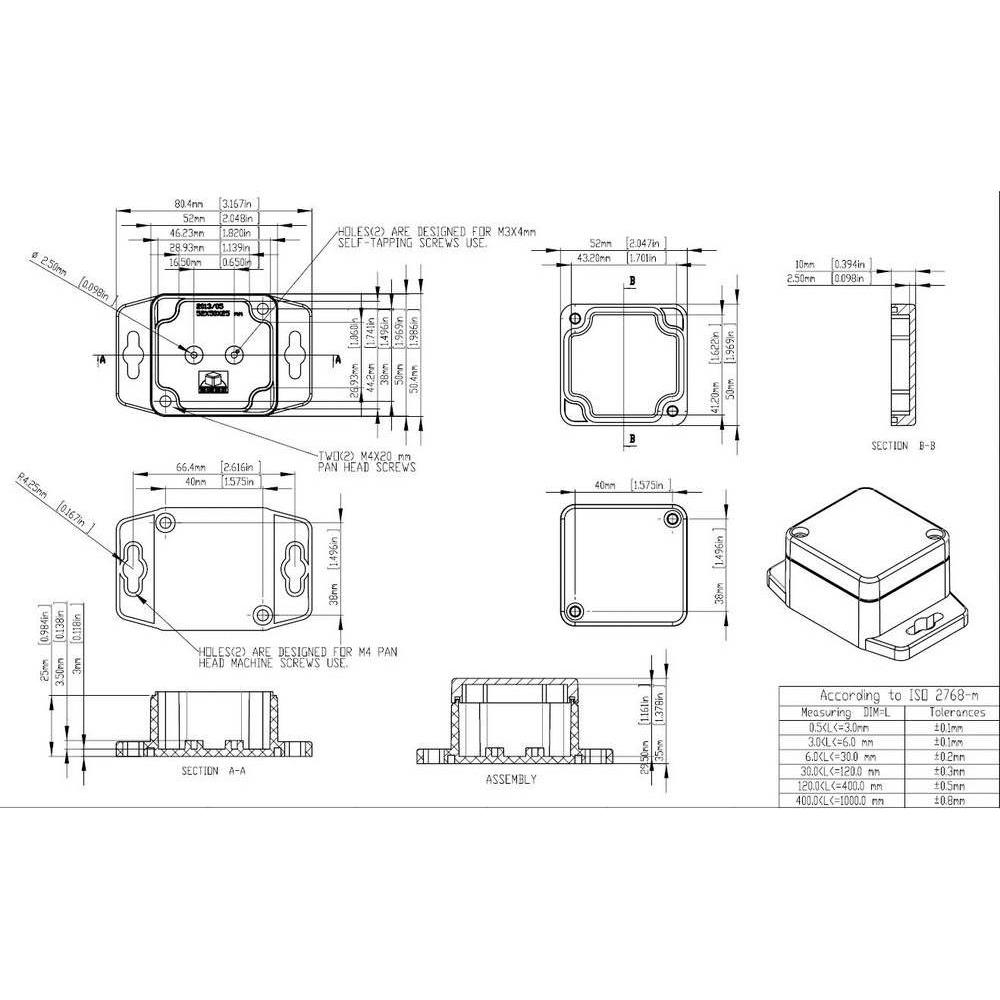 Thumbnail - Gainta Universal-Gehäuse (Gehäuse), Elektronikzubehör + Gehäuse, Grau