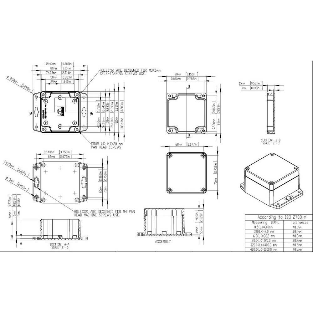 Thumbnail - Gainta Universal-Gehäuse (Gehäuse), Elektronikzubehör + Gehäuse, Grau