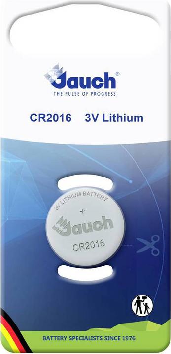 Produktbild Jauch Lithium-Knopzelle (1 Stk., CR2016, 85 mAh)