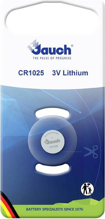 Image du produit Jauch Pile bouton au lithium (1 pcs, CR1025, 30 mAh)