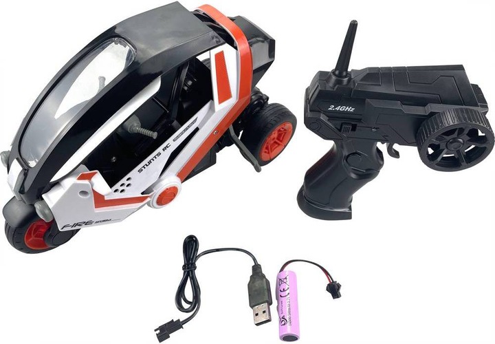 Produktbild No Name 2.4 GHz RC 1:8 Stunt-Motorrad mit LED (RTR Ready-to-Run)