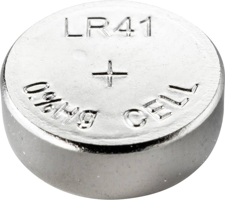 Produktbild Basetech Knopfzelle LR41 Alkaline AG3, 35 mAh 1.5 V 10er (10 Stk., LR41, 35 mAh)