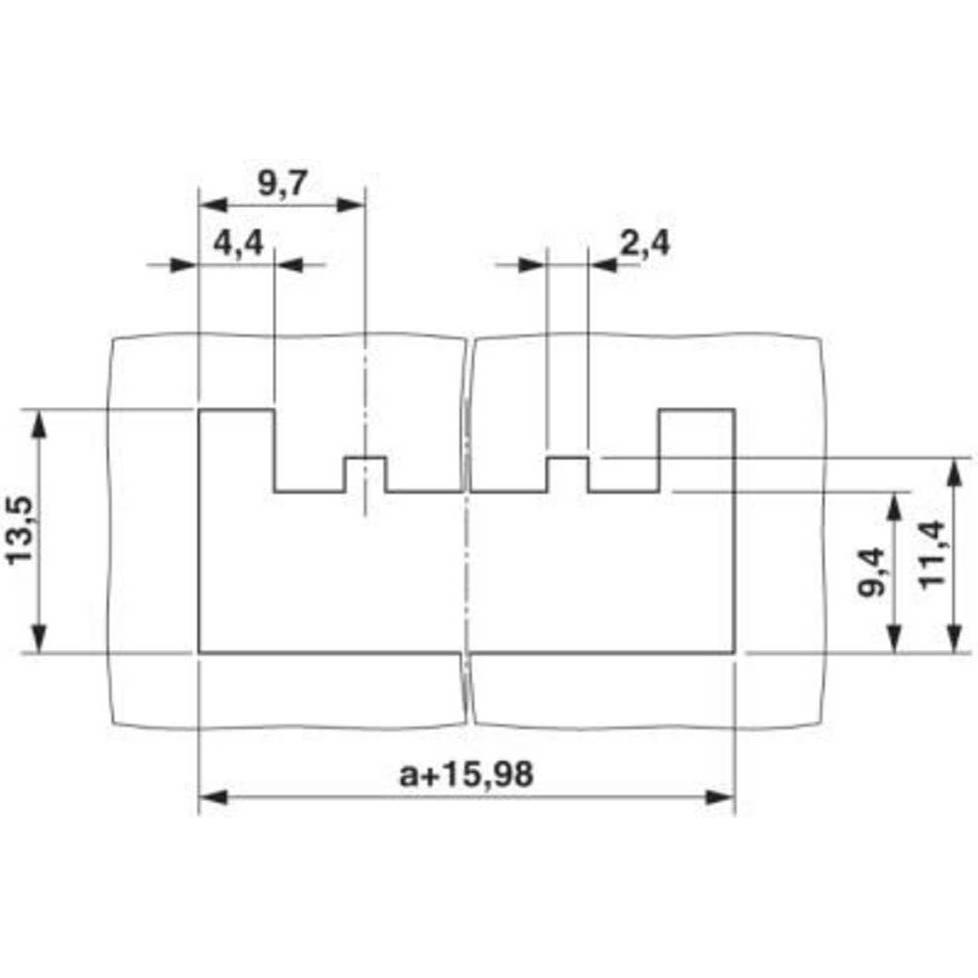 Thumbnail - Phoenix Contact Leiterplattensteckverbinder, Elektronikkabel + Stecker, Schwarz
