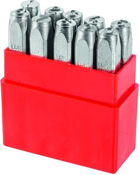 Produktbild Pryor Schlagzahlen-Satz, 10-teilig Spiegelschrift 0 - 9