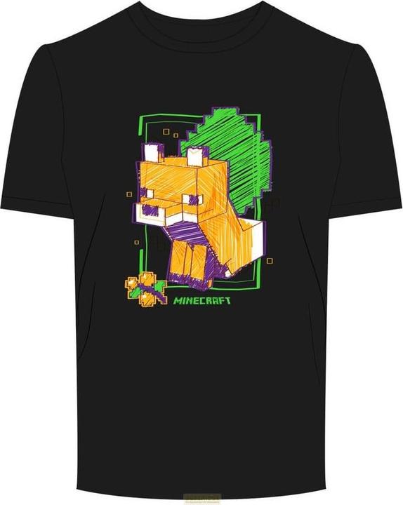 Heroes Inc Minecraft T-Shirt Fox Grösse L