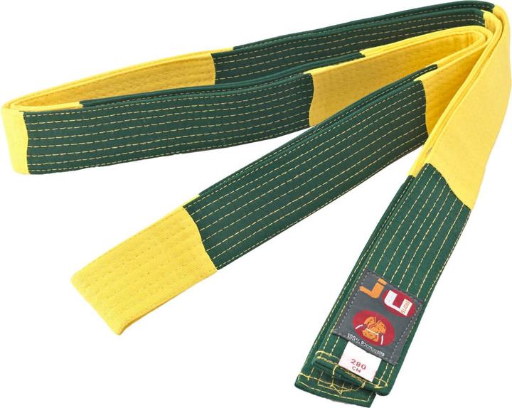Immagine prodotto Ju-Sports Cintura da competizione BJJ giallo/verde