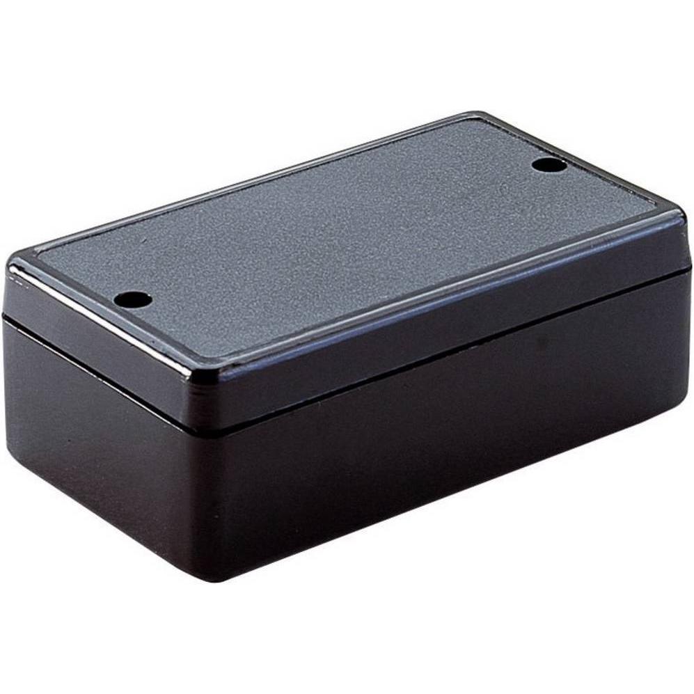 Strapubox Kunststoff-Gehäuse (Gehäuse), Elektronikzubehör + Gehäuse, Schwarz
