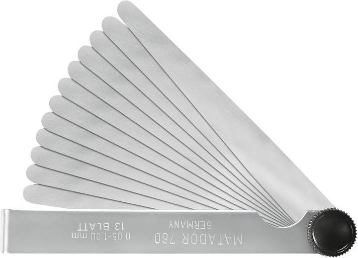 Matador Jeux de lames calibrées, feuille de 100 mm, 13 x 2 - 35/100 (10 cm)