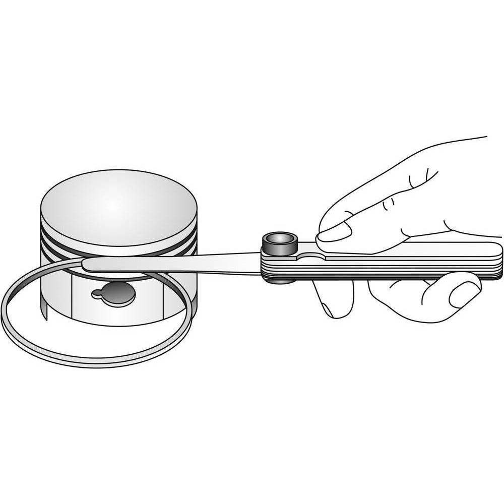 Thumbnail - Matador, Messlehre, Fühlerlehren, 100 mm Blatt, 13 x 2 - 35/100 (10 cm)