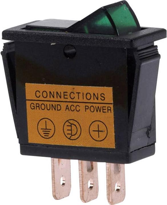 HP Autozubehör Rocker switch with light