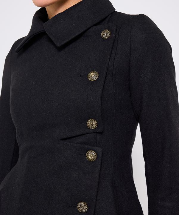 Immagine prodotto Joe Browns Oversized Collar Black Coat