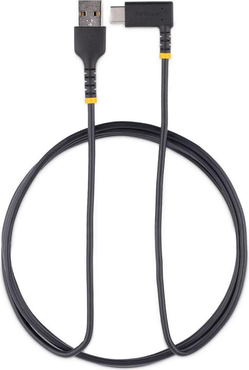 Immagine prodotto StarTech com R2ACR-2M-USB-CABLE, 2 m, USB A, USB C, USB 2.0, 480 Mbit/s, Nero (2 m, USB 2.0, 60 W)