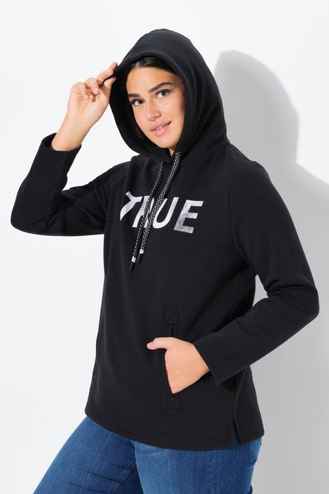 Produktbild Ulla Popken Hoodie, True, Kapuze, Kordel, Taschen, Langarm (58)