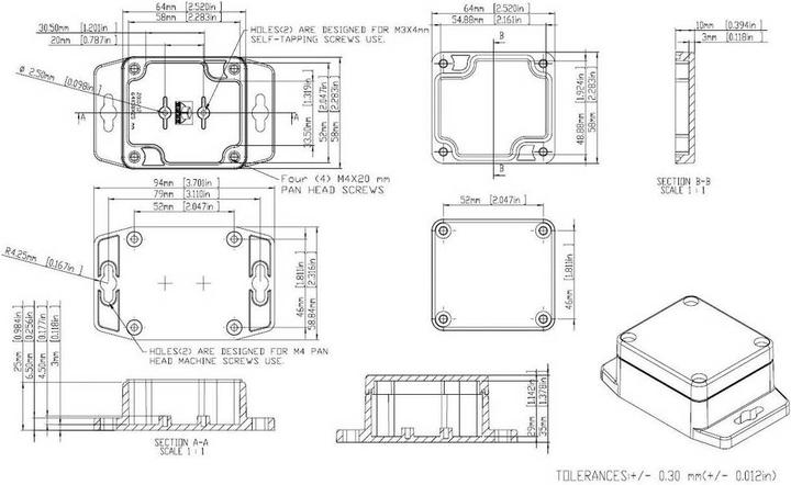 Actual product image Gainta Universal housing (Housing)