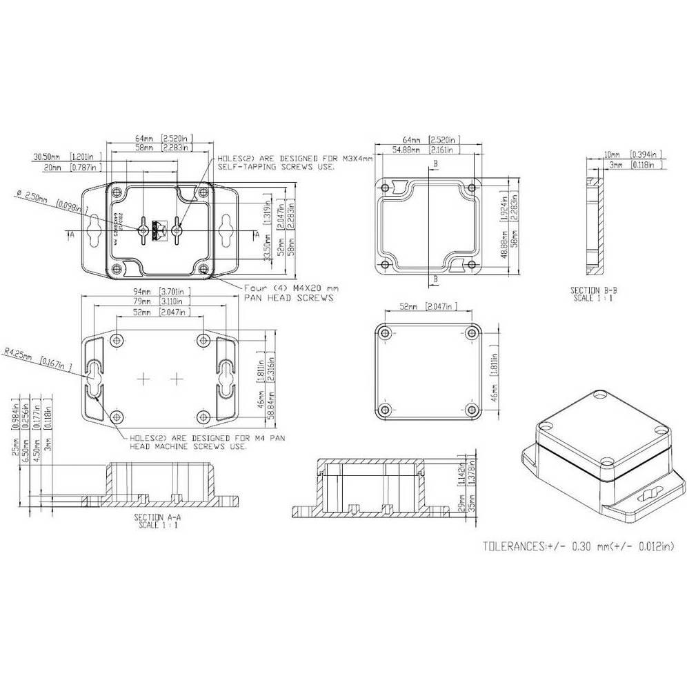 Thumbnail - Gainta Universal-Gehäuse (Gehäuse), Elektronikzubehör + Gehäuse, Grau