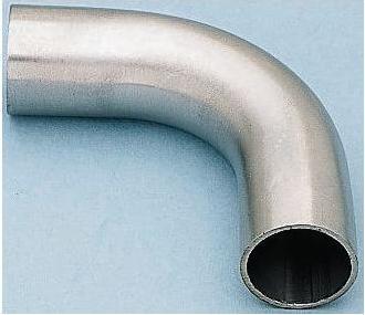RS PRO Stainless Steel Pipe Fitting, 90° Elbow 63. (Angled connection)