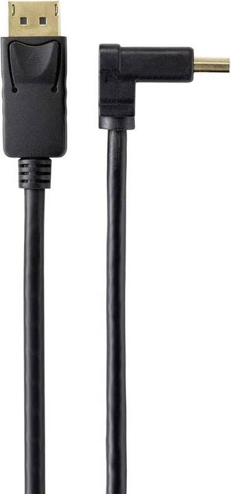 Produktbild Renkforce DisplayPort Anschlusskabel 1.50 m SP-9163732 vergoldete Steckkontakte Schwarz (1x DisplayPort Stecke (1.50 m, DisplayPort, 1.2)