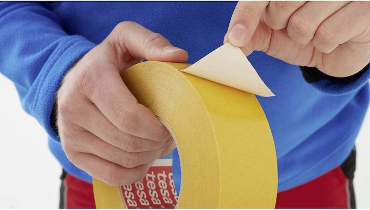 Actual product image tesa fix 4970 Double-sided adhesive tape with high adhesive forces (12 mm)