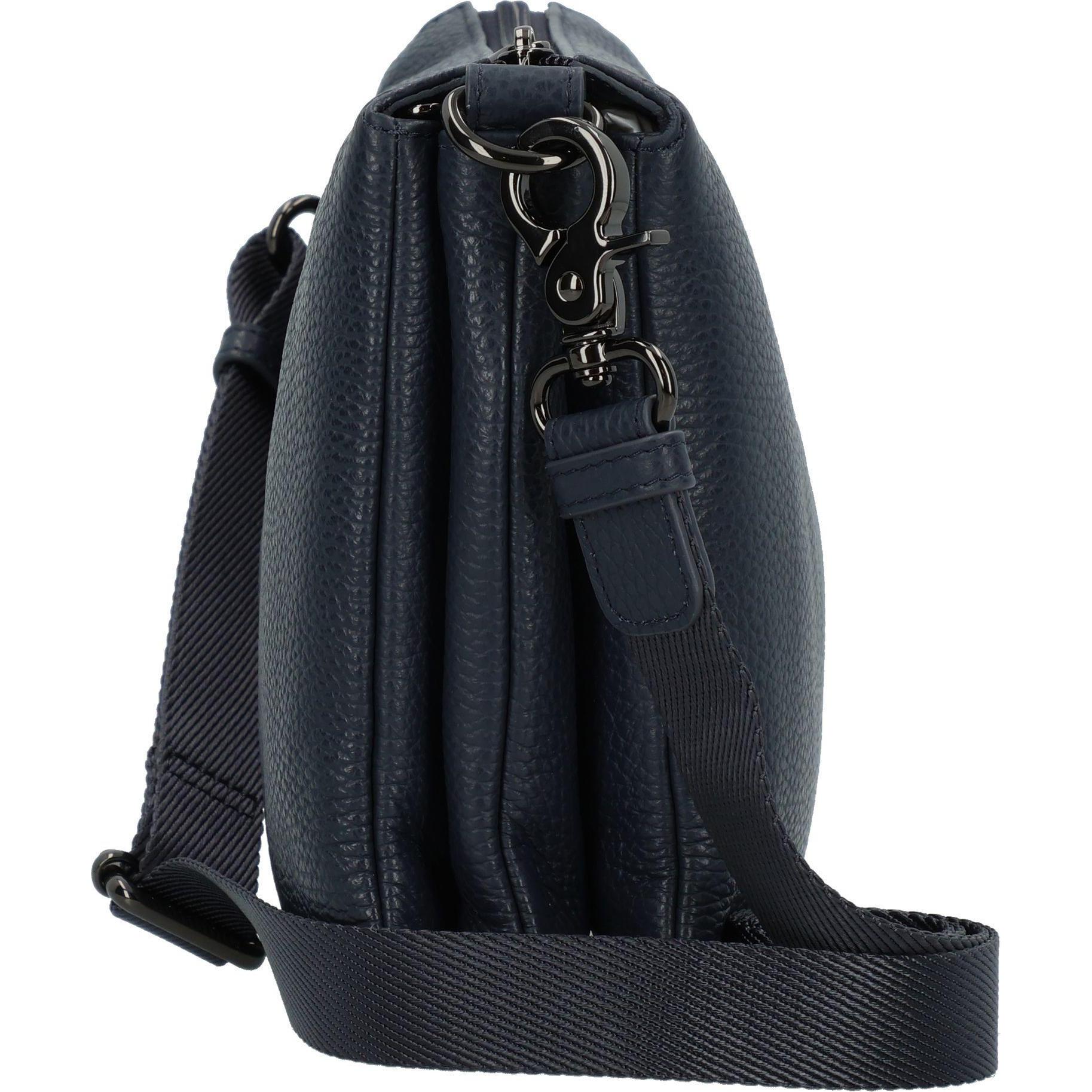 Thumbnail - Mandarina Duck, Handtasche, Umhängetasche Mellow Leather Crossover FZT12, Blau