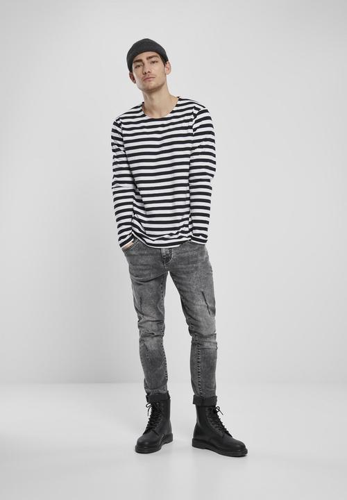 Produktbild Urban Classics Regular Stripe LS (S)