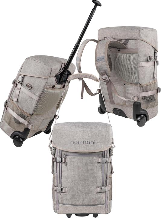 Actual product image Normani Backpack with trolley function and small rucksack - 9063 (45 l)
