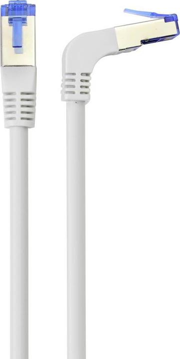 Produktbild Renkforce Patchkabel gerade auf gewinkelt 0.5 m (S/FTP, CAT6a, 0.50 m)