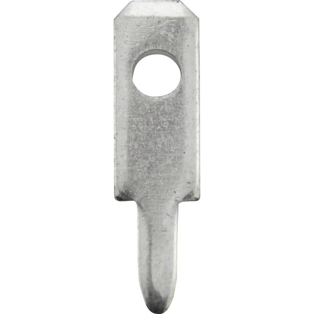 Vogt Verbindungstechnik Flachstecker, Elektronikkabel + Stecker, Silber