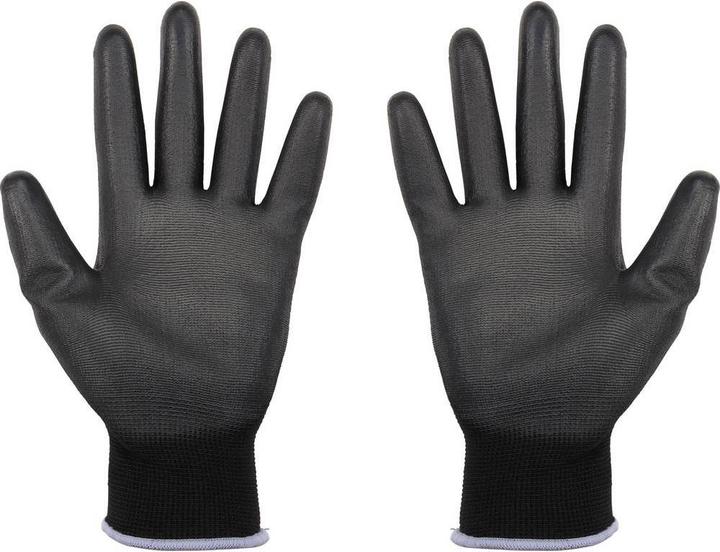Image du produit Toolcraft Gants de en polyester avec revêtement PU taille 8 (8)