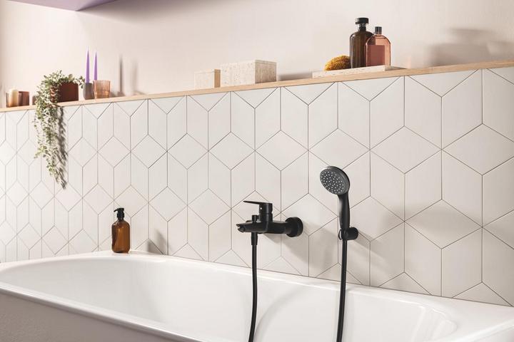 Produktbild Grohe Vitalio Flex QuickFix Brauseschlauch, 1500mm, universal, mattschwarz (150 cm)