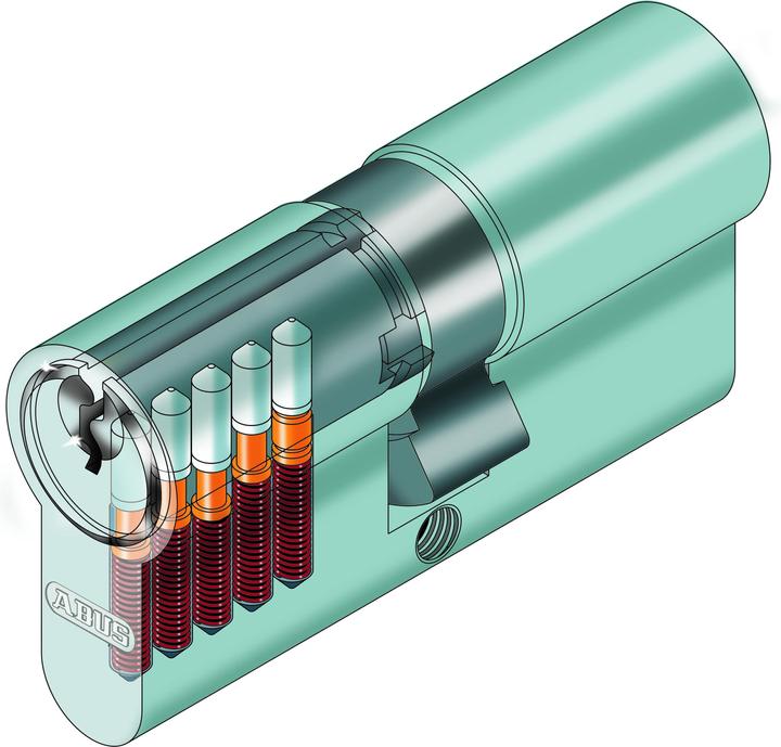 Actual product image Abus E50N 30/30 KD (Profile cylinder)