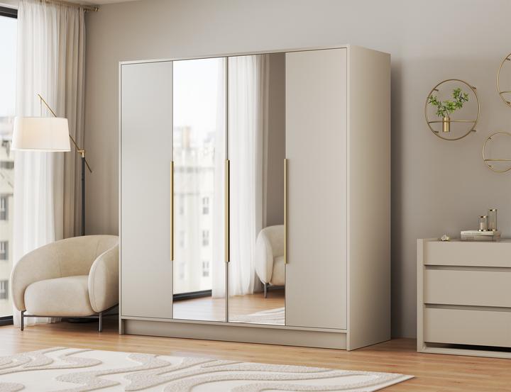 Produktbild ADRK Furniture Lunara 200 Drehtürenschrank (200 x 51 x 200 cm)