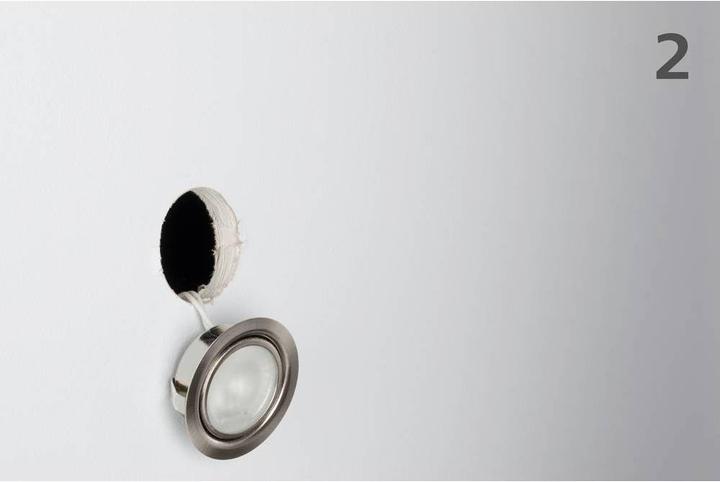 Productafbeelding wolfcraft wolfcraft 1 Aufbohrhilfe Ø54-70mm (70 millimeter)