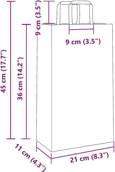 Produktbild VidaXL Philbert (Geschenkbox, 50 x)
