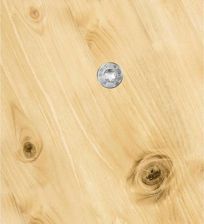Actual product image SWG HOX internal multi-tooth screws with bit 3.5 X 16 galvanised steel, building authority approved (50 Screws per piece)