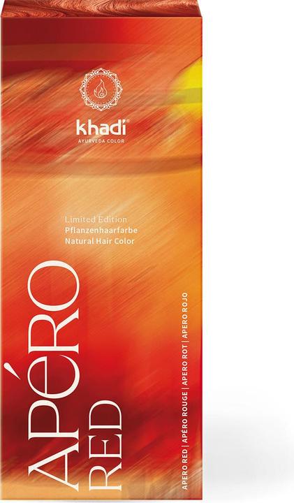 Produktbild Khadi Pflanzenhaarfarbe ApéroRed