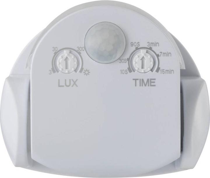 Actual product image Sygonix SY-4755360 Ceiling, Wall, Surface Mount PIR Motion Detector 180 ° Relay White IP65 (12 m)