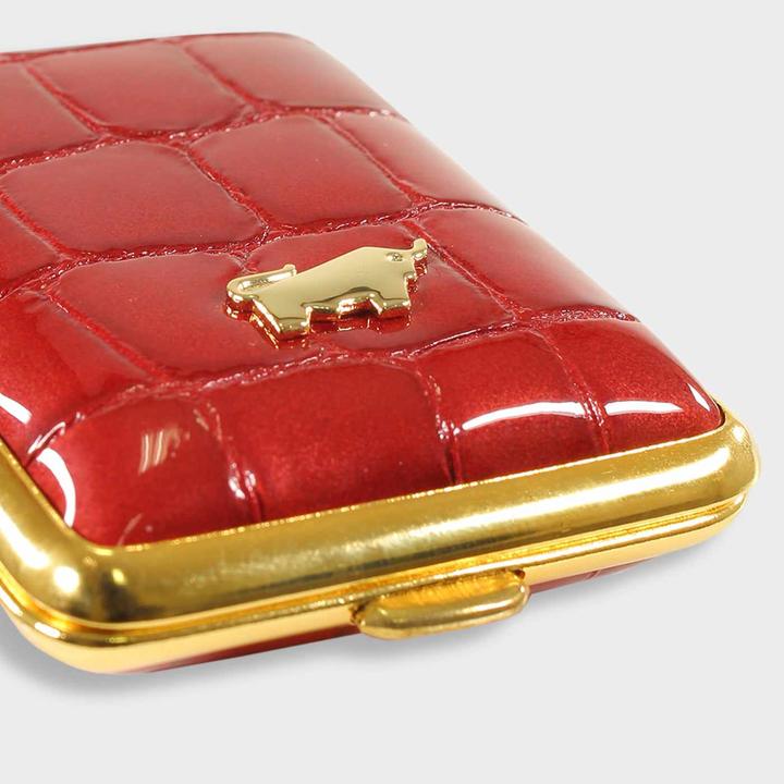 Actual product image Braun Büffel Verona pillbox leather 6 cm