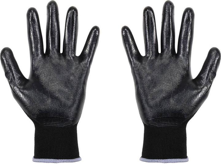 Image du produit Toolcraft Gants de en polyester avec revêtement en nitrile taille 10 (10)