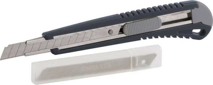 Actual product image kwb Hobby Snap-off blade knife set with 5 spare blades, 9 mm (Replacement blade)