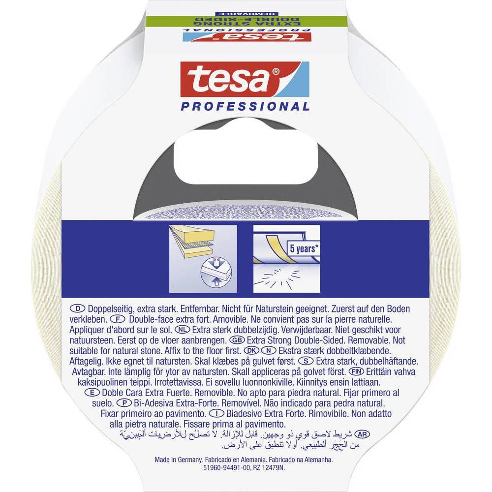 tesa, Klebeband, Verlegeb. extra strong ablösb.10:50 (50 mm)