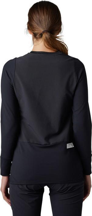 Actual product image Fox Jersey 24 W Defend Thermal Blk (XS)