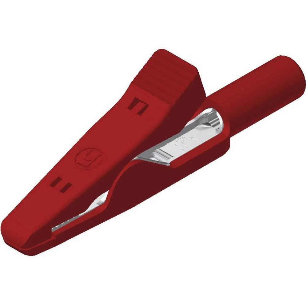 Hirschmann Test & Measurement Abgreifklemme, 2 mm MA 1 S (Klemme), Messtechnik, Rot