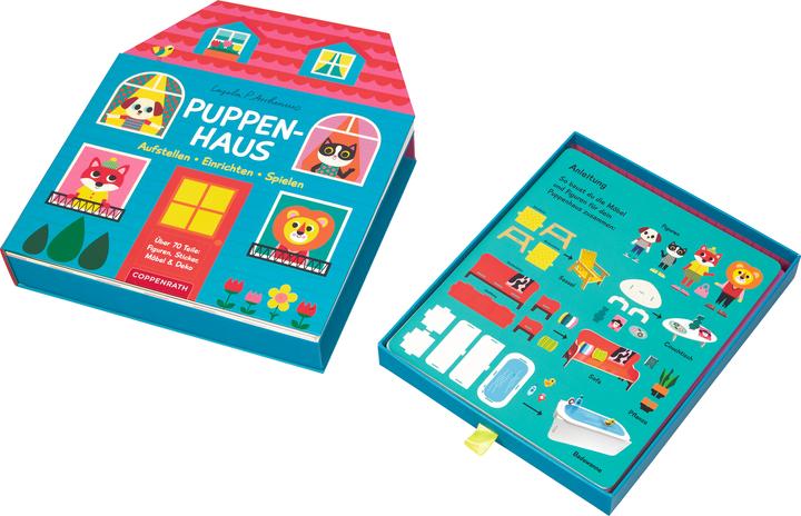 Produktbild Puppenhaus - Aufstellen, Einrichten, Spielen