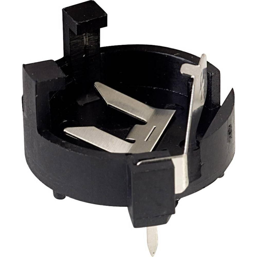 Thumbnail - Tru Components Batteriehalter 2 Kontaktpole, Batterie Zubehör, Schwarz