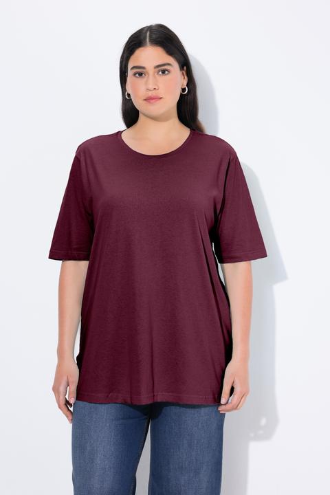 Produktbild Ulla Popken T-Shirt, Rundhalsausschnitt, Relaxed, Halbarm (46, 48)