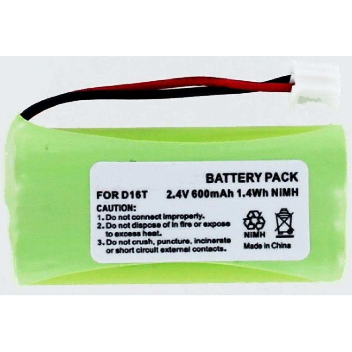 AGI Akku kompatibel mit GE 52826 - Akku - 600 mAh, Telefon Zubehör