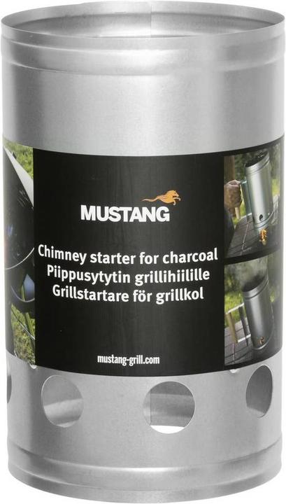 Actual product image Mustang Grill Mustang Fireplace for Charcoal